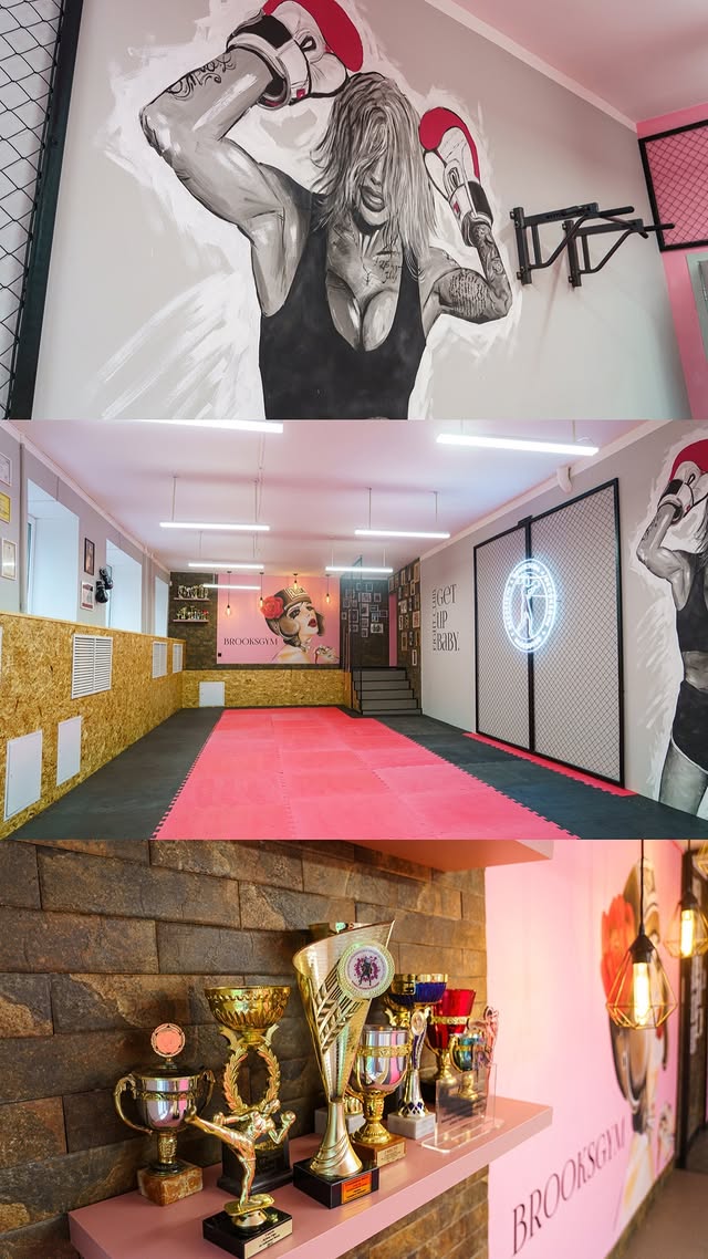 Неоновый логотип Brooks Gym